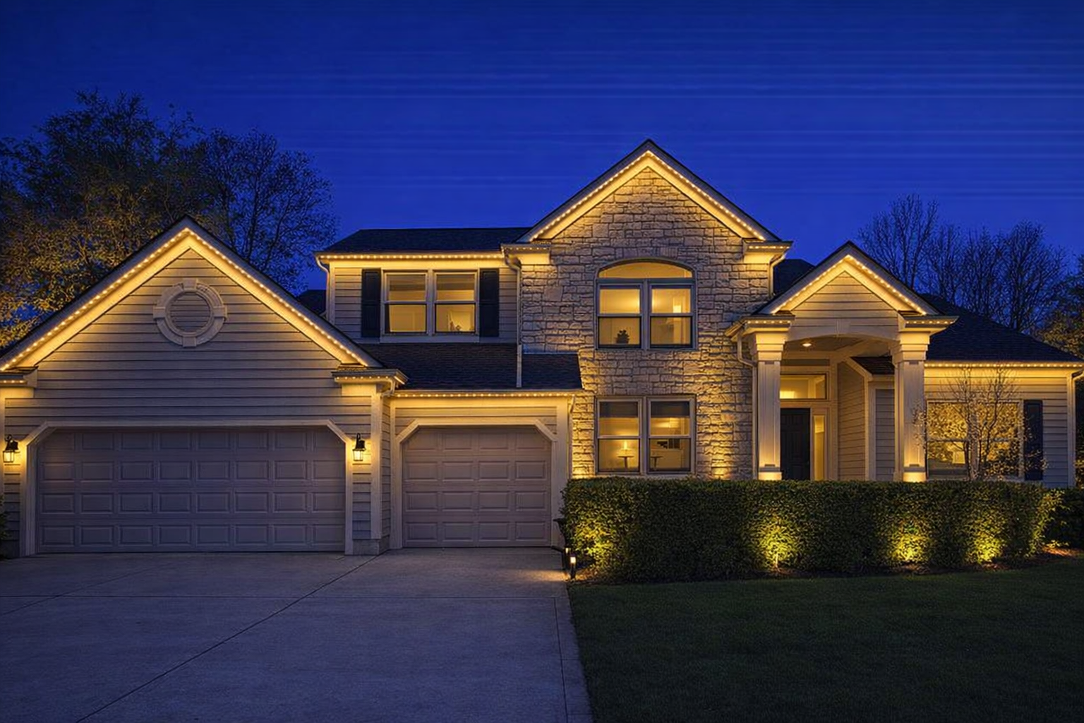 951 after After: fully illuminated home<br />
